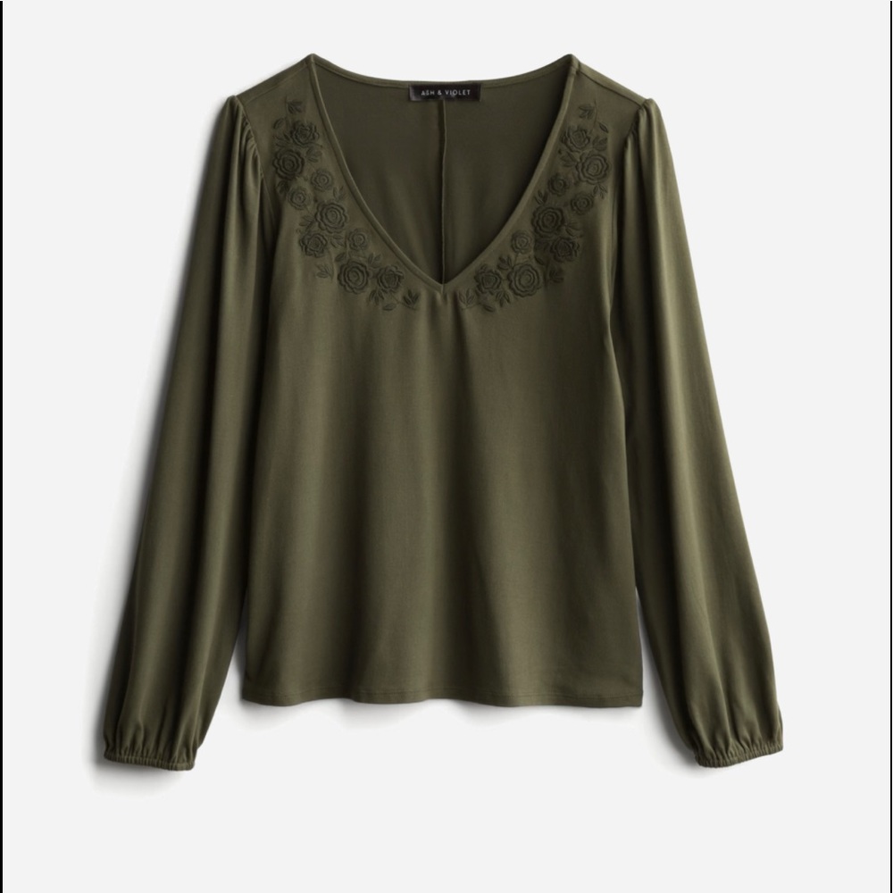 Ash & Violet Top